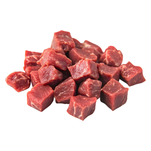 Beef cubes